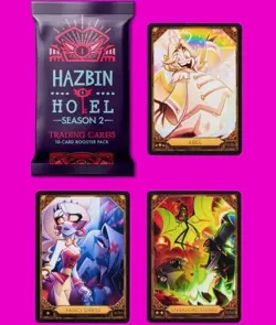 10 x Hazbin Hotel Season Two Trading Cards 1st Edition Booster Packs PRESALE - Image 2