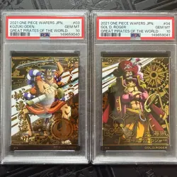 PSA 10 Gol D. Roger One Piece Romance Dawn Special Rare Card Franchise Card - Image 1