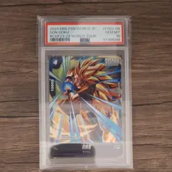 PSA 10 Son Goku Dragon Ball Fusion World Promo Limited Dragon Ball Card - Image 1