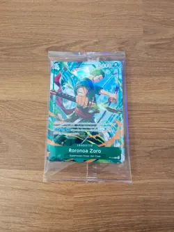 Roronoa Zoro P-114 Exclusive Convention One Piece TCG Promo Card Sealed English - Image 1