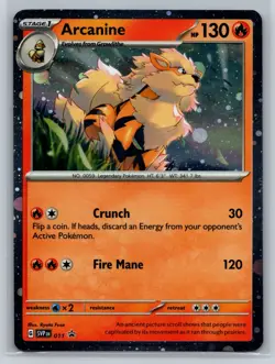 Arcanine - Holo Promo SV: Scarlet & Violet Promo Cards 011 NM - Image 1