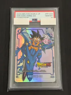 PSA 10 Goku Dragon Ball Fusion World Promo Dragon Ball Card Franchise Card - Image 1