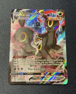 Pokemon SWSH Brilliant Stars Umbreon VMAX TG23/TG30 Trainer Gallery Minty Fresh - Image 1