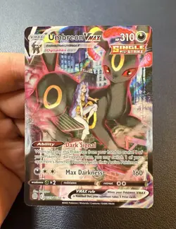 Pokemon SWSH Brilliant Stars Umbreon VMAX TG23/TG30 Trainer Gallery Minty Fresh - Image 2