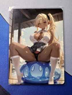 Chloe Discordia Mahou Kaiju ACG Goddess Story Doujin Waifu Anime Custom Card - Image 1