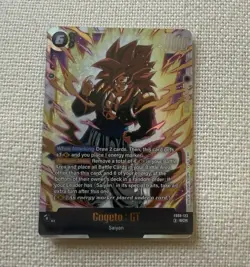 Bandai Dragon Ball Super Card Game Gogeta: GT FB09-123 SCR Alt Art Foil - Image 1