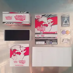 Pokemon WHITE FLARE Elite Trainer Box - OPEN - ETB - NO PACKS - Scarlet&Violet - Image 1