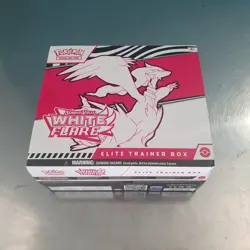 Pokemon WHITE FLARE Elite Trainer Box - OPEN - ETB - NO PACKS - Scarlet&Violet - Image 2