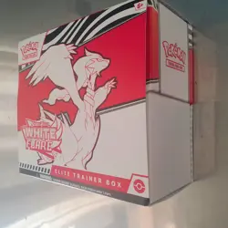 Pokemon WHITE FLARE Elite Trainer Box - OPEN - ETB - NO PACKS - Scarlet&Violet - Image 3