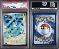 2026 Pokemon Ascended Heroes Budew Illustration Rare Holo 221/217 PSA 10 - Image 3
