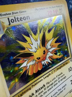Pokemon TCG Jolteon 4/64 Jungle Holo Rare Unlimited Edition English - MP/HP - Image 5