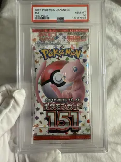 Beautiful PSA 10 Japanese 151 Booster Pack Sealed 2023 Pokemon $109🌟❤🦜 - Image 1