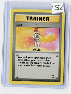 Lass 75/102 Base Set Unlimited Pokemon LP - Buy More & Save - Image 1