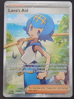 Lana's Aid 207/167 Ultra Rare Twilight Masquerade Pokemon TCG - Image 1