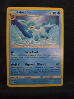 Glaceon - SM238 Sun & Moon Promo Near Mint Pokemon - Image 1