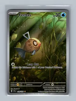 Feebas 198/191 Illustration Rare Surging Sparks Pokemon Holo Near Mint - Image 1