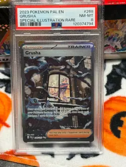 Pokemon TCG Grusha - 268/193 Paldea Evolved Special Illustration Rare - PSA 8 - Image 4