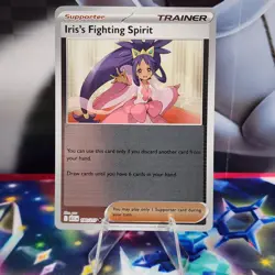 Iris's Fighting Spirit 190/217 Ascended Heroes Reverse Holo Pokemon TCG - Image 1