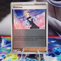 Waitress 215/217 Ascended Heroes Reverse Holo Pokemon TCG - Image 1