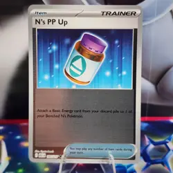 N's PP Up 195/217 Ascended Heroes Reverse Holo Pokemon TCG - Image 1