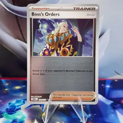 Boss's Orders 114/132 Mega Evolution Reverse Holo Pokemon TCG - Image 1