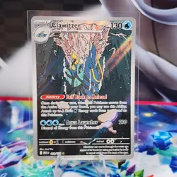 Clawitzer 141/132 Mega Evolution Illustration Rare Pokemon TCG - Image 1