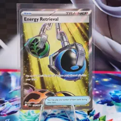 Energy Retrieval 108/086 Chaos Rising Ultra Rare Pokemon TCG - Image 1