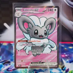 Cinccino ex 105/086 Chaos Rising Ultra Rare Pokemon TCG - Image 1