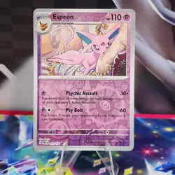 Espeon 033/131 Prismatic Evolutions Reverse Holo Pokemon TCG - Image 1