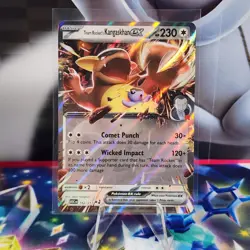 Team Rocket's Kangaskhan ex 162/217 Ascended Heroes Double Rare Pokemon TCG - Image 1