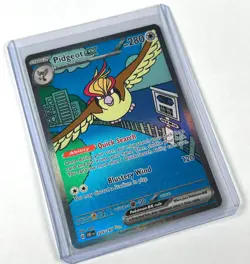 Pokemon Pidgeot ex 225/197 SIR Special Illustration Rare Obsidian Flames NM - Image 3