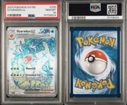 2023 POKEMON SVI #225 GYARADOS EX ULTRA RARE PSA 10 GEM MINT - Image 3