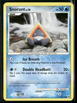 Snorunt 75/99 Common Arceus Pokemon Lightly Played - Image 1