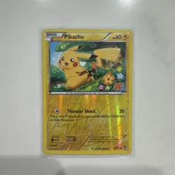 Pikachu Reverse Holo Pokemon Furious Fists 27/111 - Image 1
