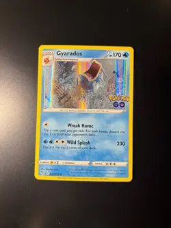 Gyarados Holo Rare Pokemon GO 022/078 NM - Image 1