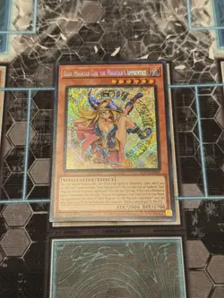 Yugioh Dark Magician Girl the Magician's Apprentice Secret Rare ALIN-EN004 NM - Image 1