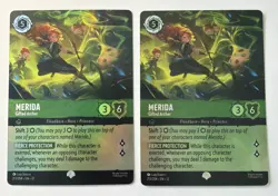 Merida Gifted Archer 213/204 Epic Cold Foil X2 Disney Lorcana Wilds Unknown NM - Image 1