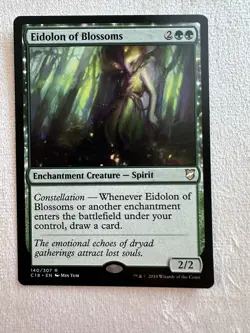 Eidolon of Blossoms Commander 2018 Rare MTG NM | Buy 3+ Cards Ship Free - Image 1