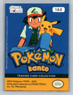 Pokemon Card - Articuno 144 - Holo - Kanto Full House - Image 2