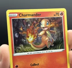 Charmander SWSH092 SWSH: Sword & Shield Black Star Promo Cards Holo Pokemon - Image 3