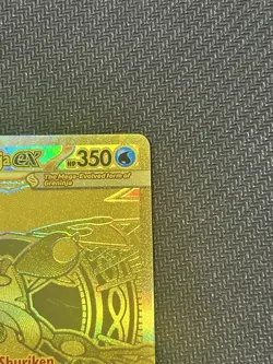 Mega Greninja EX 122/086 Chaos rising Rare Full Art Holo HP 350 ENG Pokemon TCG - Image 4