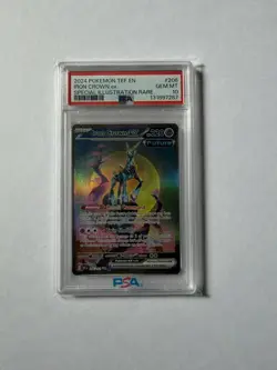2024 POKEMON TEF EN-TEMPORAL FORCES 206 IRON CROWN EX SIR PSA 10 - Image 1