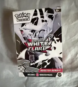 Pokemon TCG Scarlet & Violet—White Flare Booster Bundle 6 Packs 2025 English - Image 1
