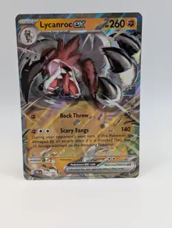 Lycanroc ex 117/193 Sv02 - Pokemon Paldea Evolved - Near Mint Ultra Rare - Image 1