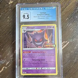 2022 Pokemon TCG Gengar SWSH241 Sword & Shield Promo Prerelease Holo CGC 9.5 EN - Image 1