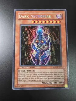 Yugioh - Dark Necrofear - Secret Rare - MC1-EN005 - Limited Edition - Image 1
