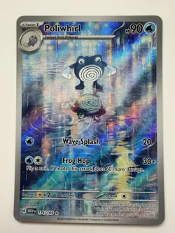Poliwhirl 176/165 SV 151 Illustration Rare Holo Full Art - Image 1
