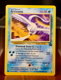 Articuno 22 Promo Wizards Black Star Promos Pokemon 1999 Near Mint - Image 1