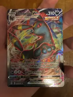 Pokemon TCG Umbreon VMAX Holo Ultra Rare Full Art Evolving Skies 095/203 - Image 1