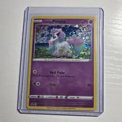 Pokemon TCG Galarian Ponyta SWSH013 General Mills Promo Holo English 2020 70 HP - Image 1